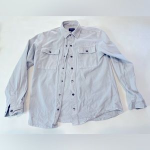 Men’s Light Blue Denim Button Down